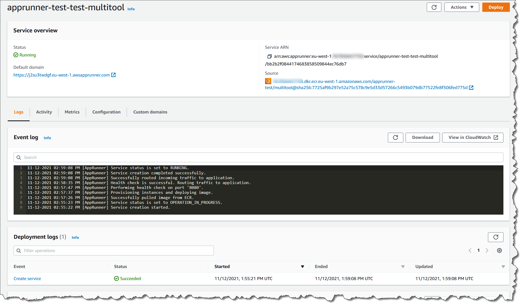 AWS Copilot CLI i AWS App Runner - malak.cloud